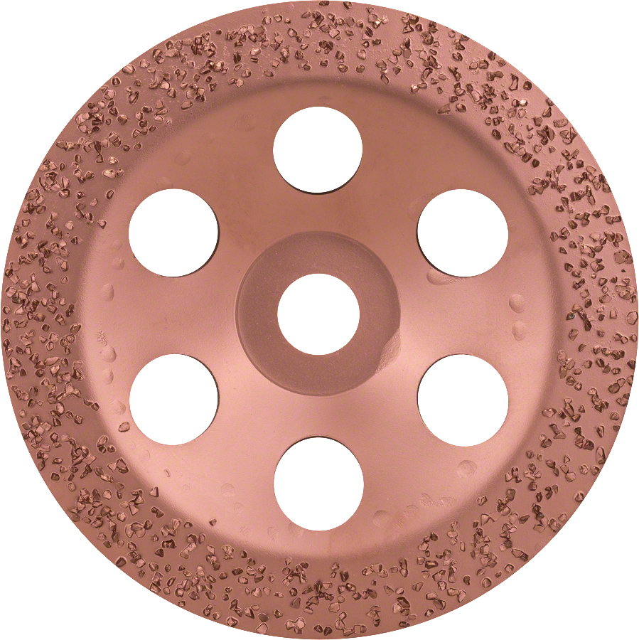 Bosch grovt platt sliphuvud i volframkarbid, 180 mm.