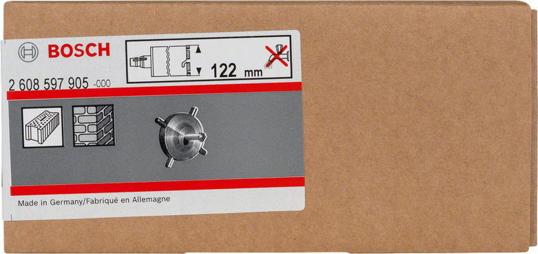 Bosch 122 mm borrkryss för torrkärnborrar.