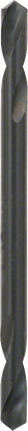 Bosch dubbelborr med diameter på 3,4 mm.