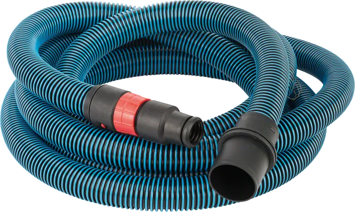 Bosch antistatisk slang 5m med bajonettlås och adapter.