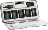 Bosch 7-delad hylsnyckelsats 13-24 mm i etui.