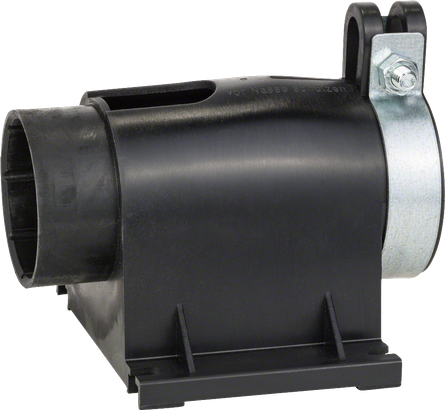 Bosch vattenpumpshållare med robust klämma.