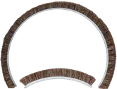 Bosch PRO reservborsteset med böjda borst.
