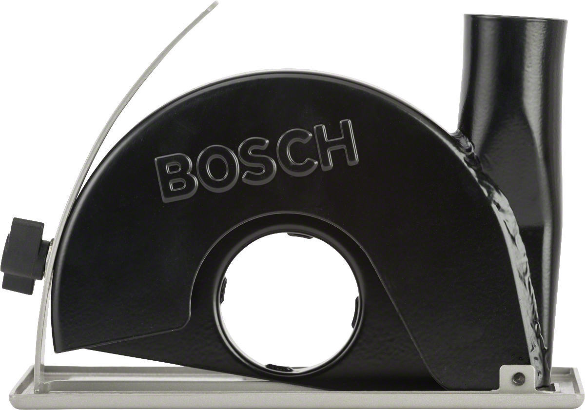 Bosch dammutsugsskydd för professionella vinkelslipmaskiner.