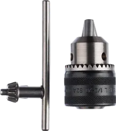Bosch nyckelchuck 1,5–13 mm med reservnyckel.