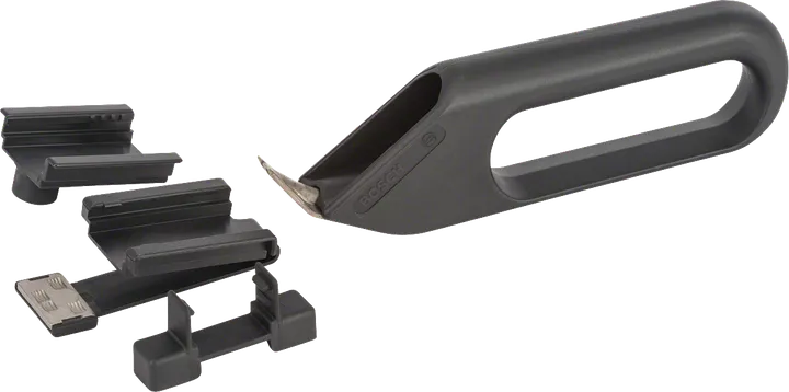Bosch 4-delad häftpistolsats för klammerfixering.
