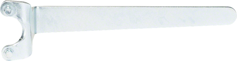 Bosch tvåhålsnyckel böjd i rät vinkel.