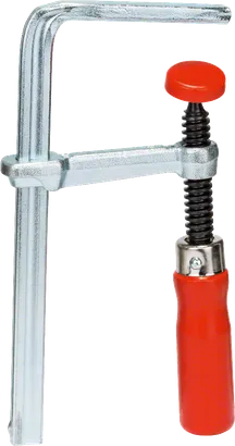Bosch G-klämma med ergonomiskt rött handtag.