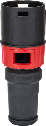 Bosch -adapter 35 mm diameter för anslutning av elverktyg.