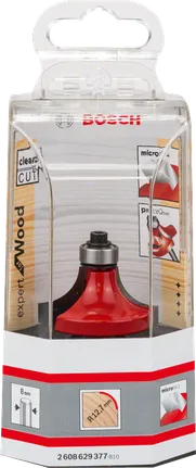 Bosch Expert for Wood avrundningsfräs för rena snittkanter.