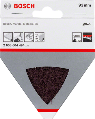 Bosch grov filtslipplatta 93 mm.