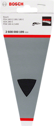 Bosch deltaslip stödplatta.