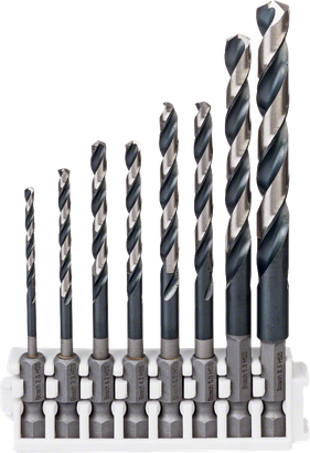 Bosch 8-delars Impact Control HSS-borrsats.