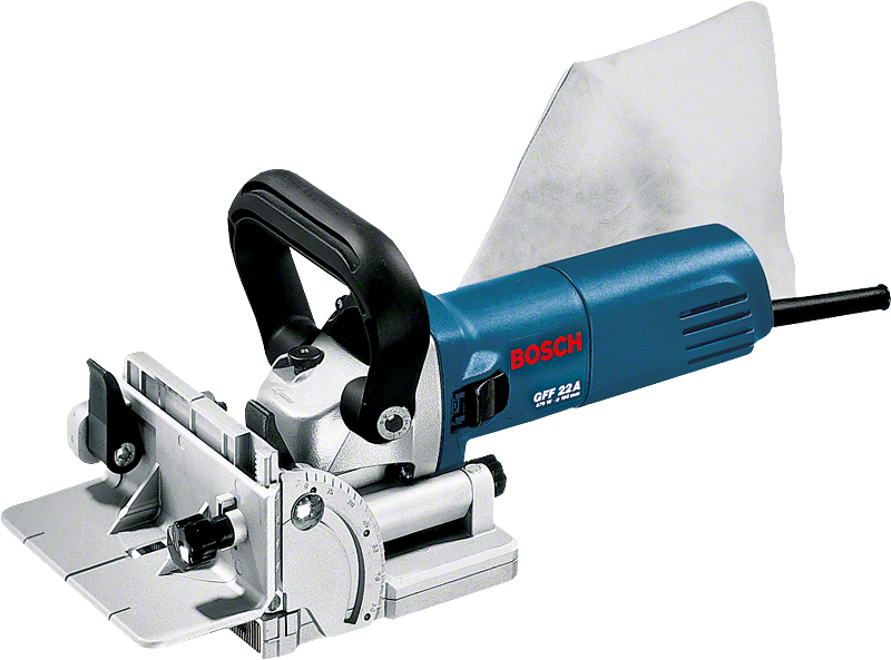 Bosch GFF 22 En förbindningsfräs med djupjustering.