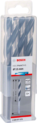Bosch HSS PointTeQ 11,0 mm borr.