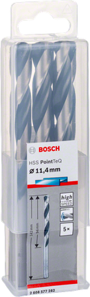 Bosch HSS PointTeQ 11,4 mm borr.