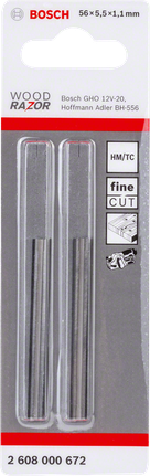 Bosch 56 mm hyvelkniv volframkarbid.