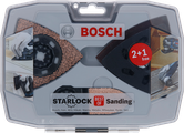 Bosch Starlock slipset med 2+1 gratis slipplatta.