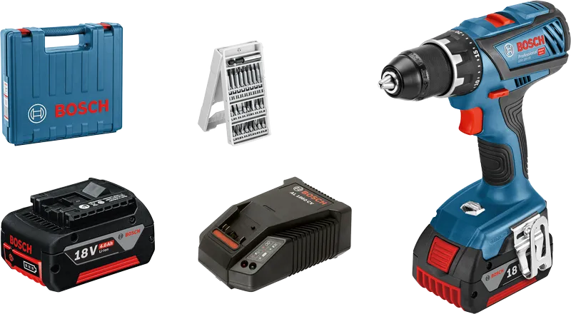 Bosch GSR 18V-28 sladdlös borrmaskin med batteri.