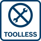 Bosch sladdlös tigersåg GS4 18 V-LI för trä.