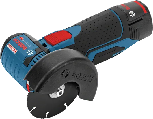 Bosch GWS 12V-76 sladdlös vinkelslip, 76 mm skiva.