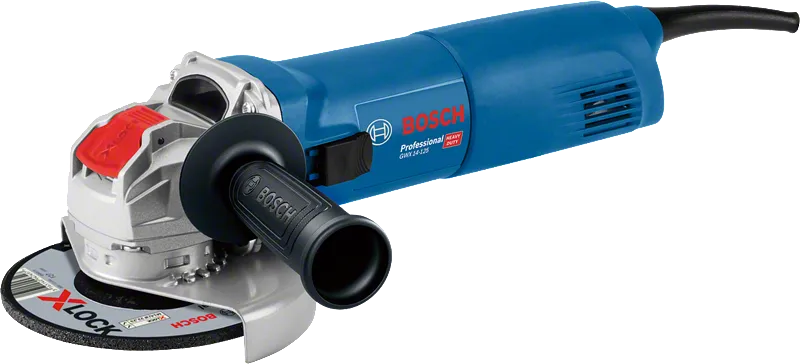 Bosch GWX 14-125 vinkelslip med X-LOCK-system.