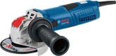 Bosch GWX 13-125 vinkelslip med X-LOCK-system.