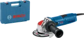 Bosch GWX 13-125 S vinkelslip med bärväska.