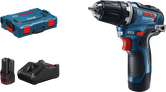 Bosch GSR 12V-35 sladdlös borrmaskin med väska.