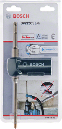 Bosch SDS plus-9 Speed Clean 8 mm 230 mm borr.