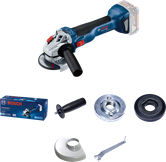 Bosch GWS 18V-10 sladdlös vinkelslipsats.