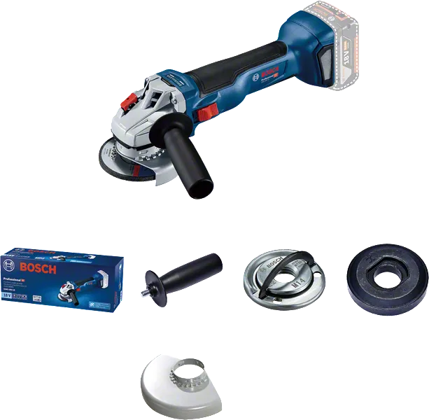 Bosch GWS 18V-10 sladdlös vinkelslipsats.