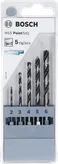 Bosch 5-delad HSS PointTeQ sexkantsborrsats 2-6 mm.