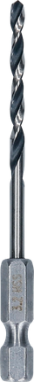 Bosch HSS PointTeQ sexkantsborr 3,2 mm för precisionsborrning.