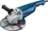 Bosch GWS 20-230 P vinkelslip, ergonomiskt handtag.