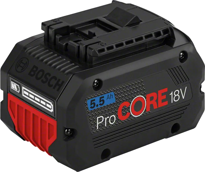 Bosch ProCORE18V 5,5Ah batteripaket.