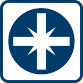 Bosch PZ2-125 skruvmejsel med ergonomiskt handtag.