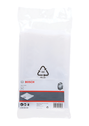 Bosch 5 liters plastpåsar för GAS 15 PS.