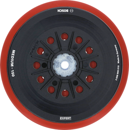 Bosch EXPERT Multihålsslipplatta 150 mm medium.