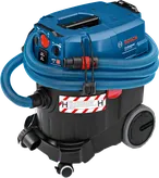 Bosch GAS 35 H AFC våt-/torrsug med 23 liters behållare.