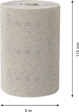 Bosch EXPERT M480 slipnätsrulle 115 mm x 5 m, kornstorlek 80.