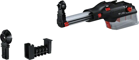 Bosch GDE 28 D integrerad dammsugare för borrar.