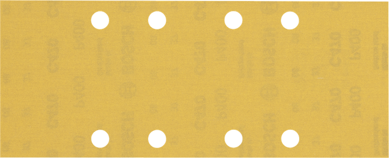 Bosch EXPERT C470 sandpapper 400 korn med 8 hål.
