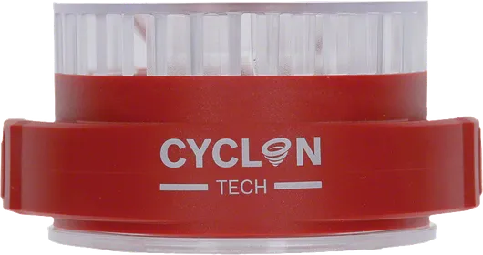 Bosch Cyclon Tech dammbehållare för effektiv dammuppsamling.