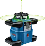 Bosch GRL 650 CHVG rotationslasernivelleringsverktyg med display.