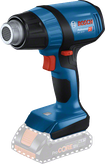Bosch GHG 18V-50 sladdlös värmepistol med LED-indikator.