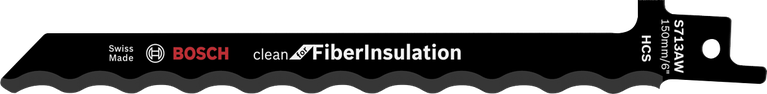 Bosch S 713 AW tigersågblad för fiberisolering.