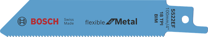 Bosch S522EF flexibelt metallsågblad.