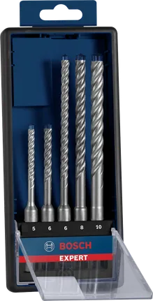 Bosch SDS plus-7X hammarborrsats 5/6/6/8/10 mm.