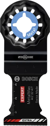 Bosch EXPERT MetalMax AIZ 32 AIT multiverktygsblad i hårdmetall.